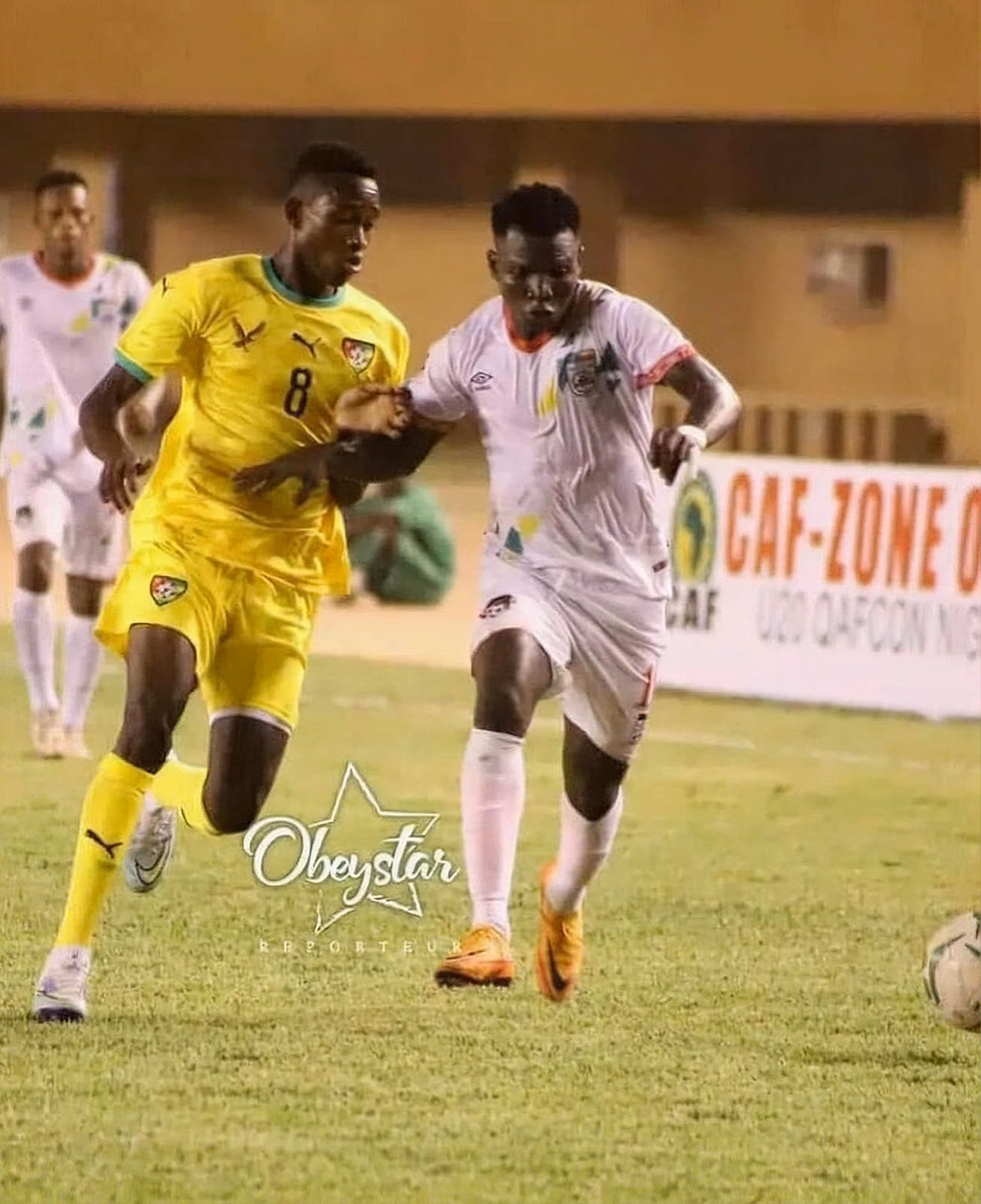 Photograph: Sankamao and Toukourou selected for Benin's squad