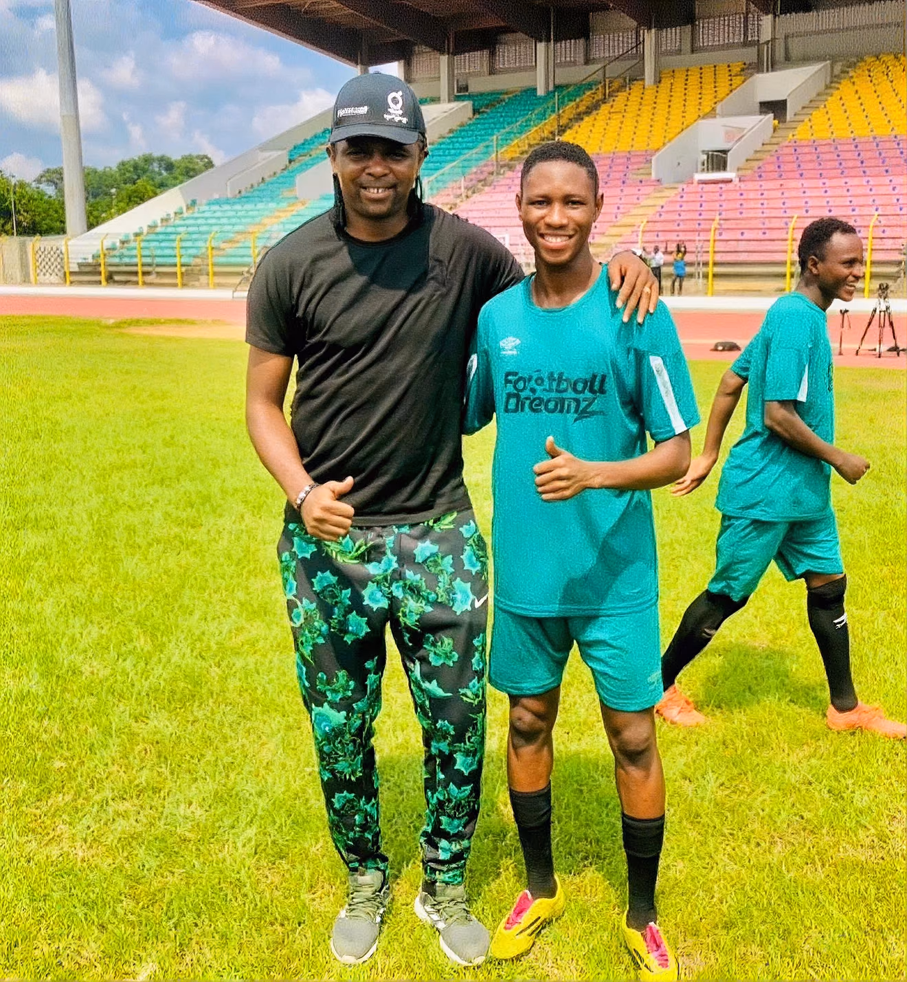 Photograph: Countdown to two more games for Benin