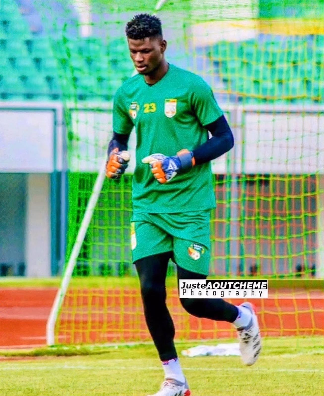 Photograph 3 of 3: Countdown to two more games for Benin