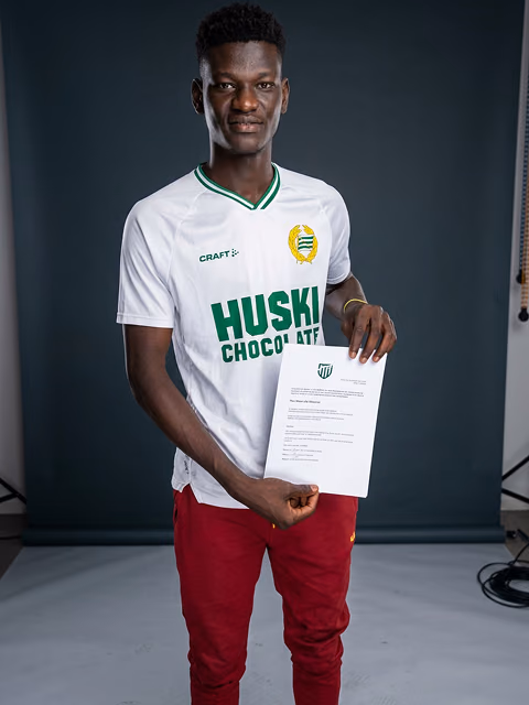 Photograph: Goalkeeper training with Hammarby IF