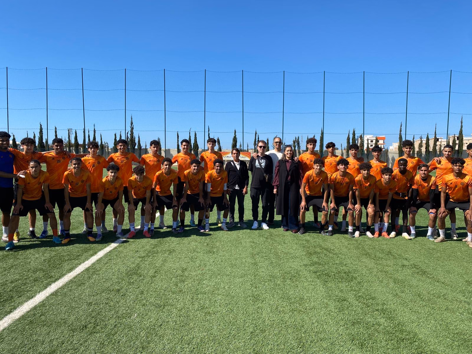 Photograph 2 of 2: Meeting with RS Berkane and its academy in Morocco