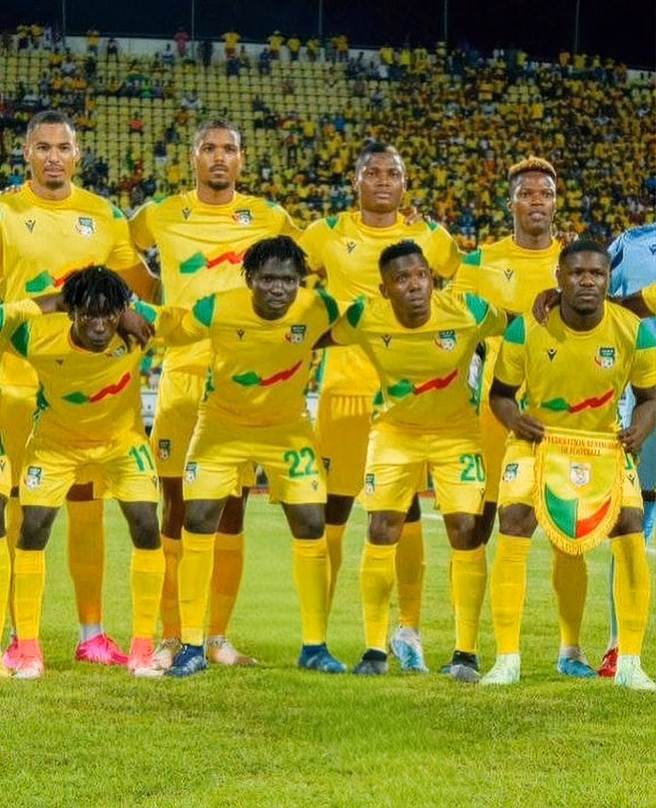 Photograph: Sankamao starts for Benin against Senegal