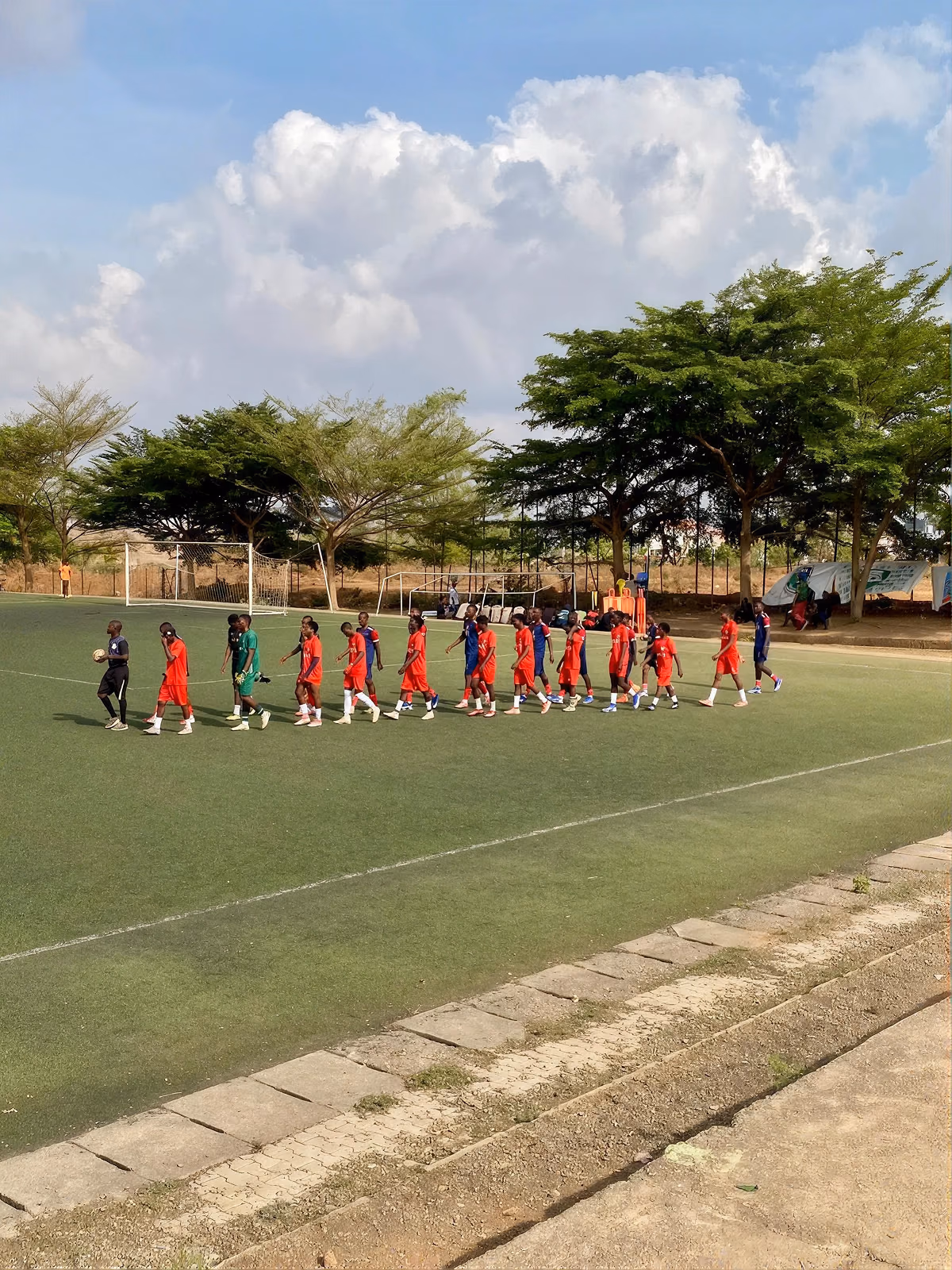 Photograph 2 of 2: Scouting programme and matches in Abuja