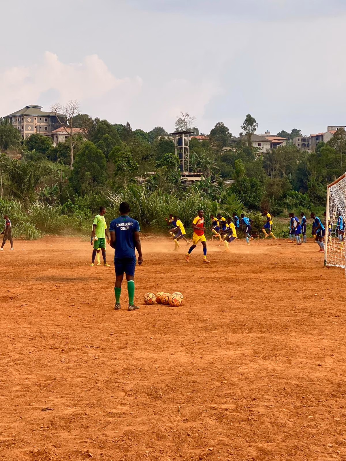 Photograph: Grassroots scouting around Yaounde in Cameroon