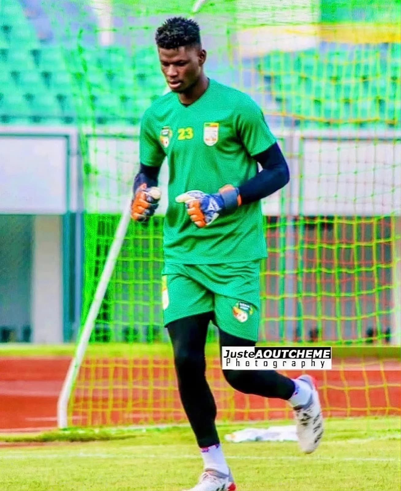 Photograph 3 of 3: Countdown to two more games for Benin