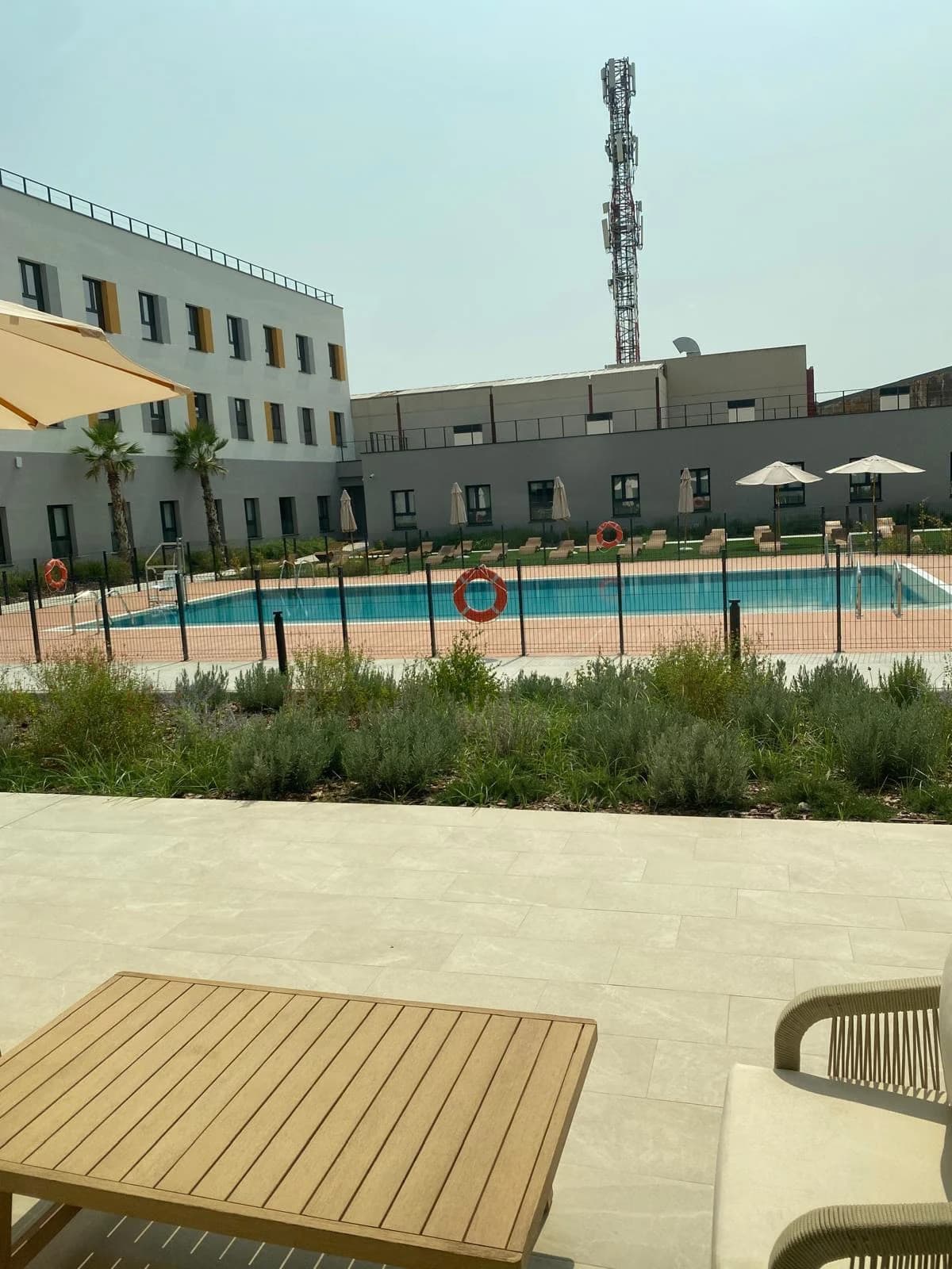 Photograph 2 of 4: Checking accommodation for our players in Spain