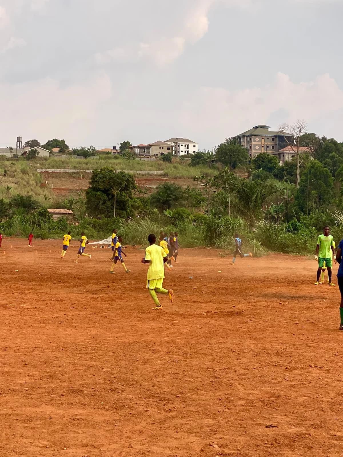 Photograph 2 of 5: Grassroots scouting around Yaounde in Cameroon