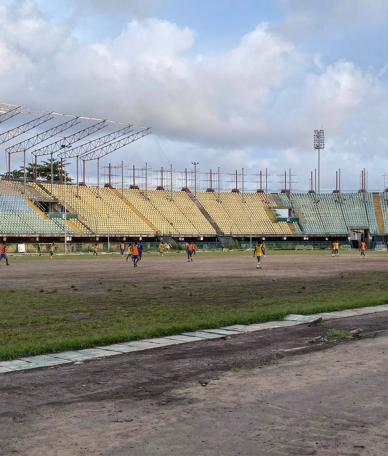 Photograph: Evaluating young talent at Mobolaji Johnson Arena