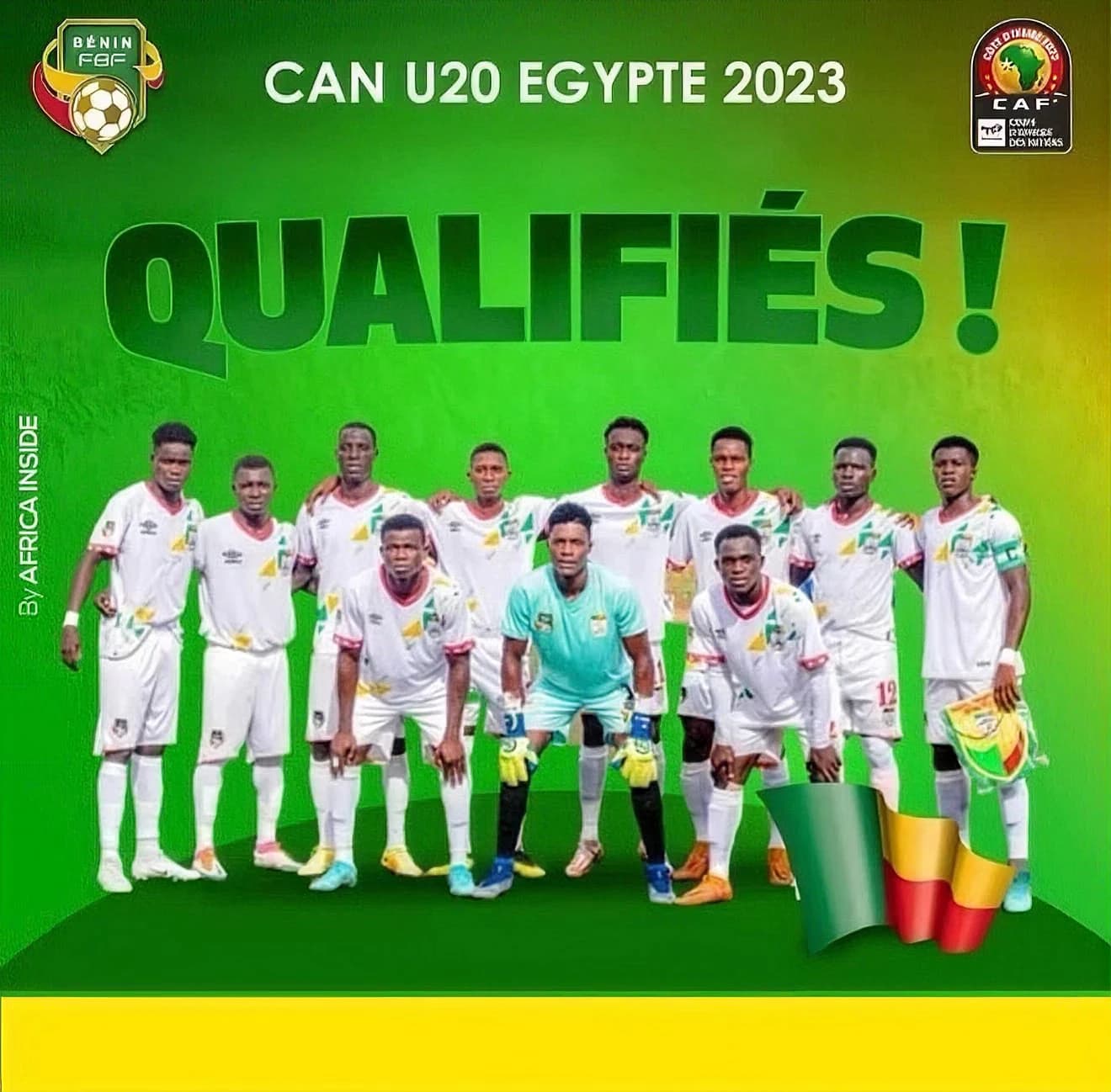 Photograph: Sankamao qualifies for the under twenty Africa Cup of Nations