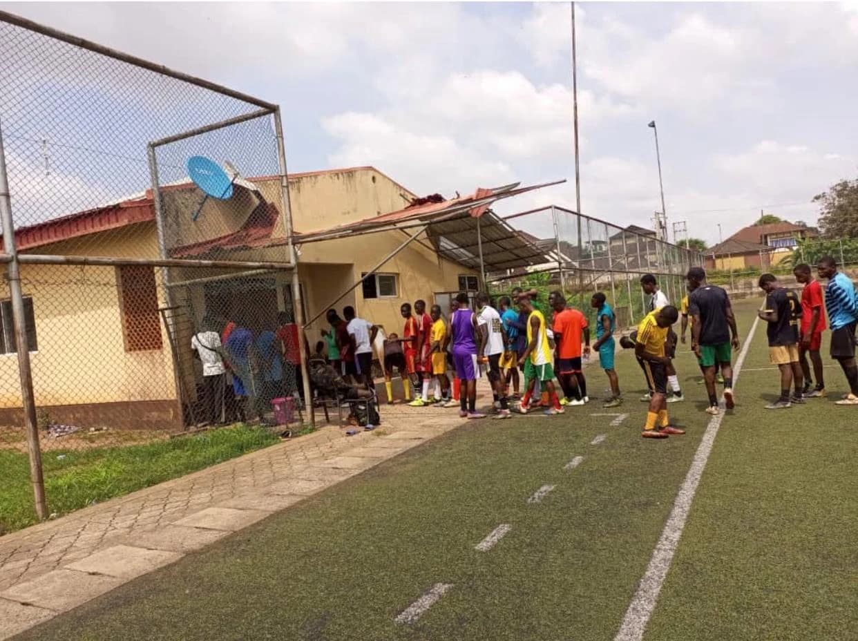 Photograph: Scouting programme in Ijebu Ode, Ogun State