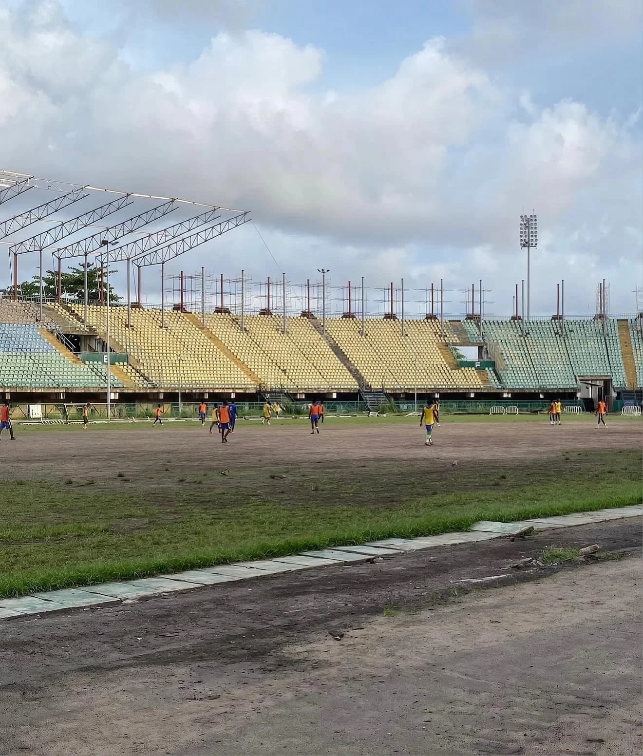 Photograph: Evaluating young talent at Mobolaji Johnson Arena