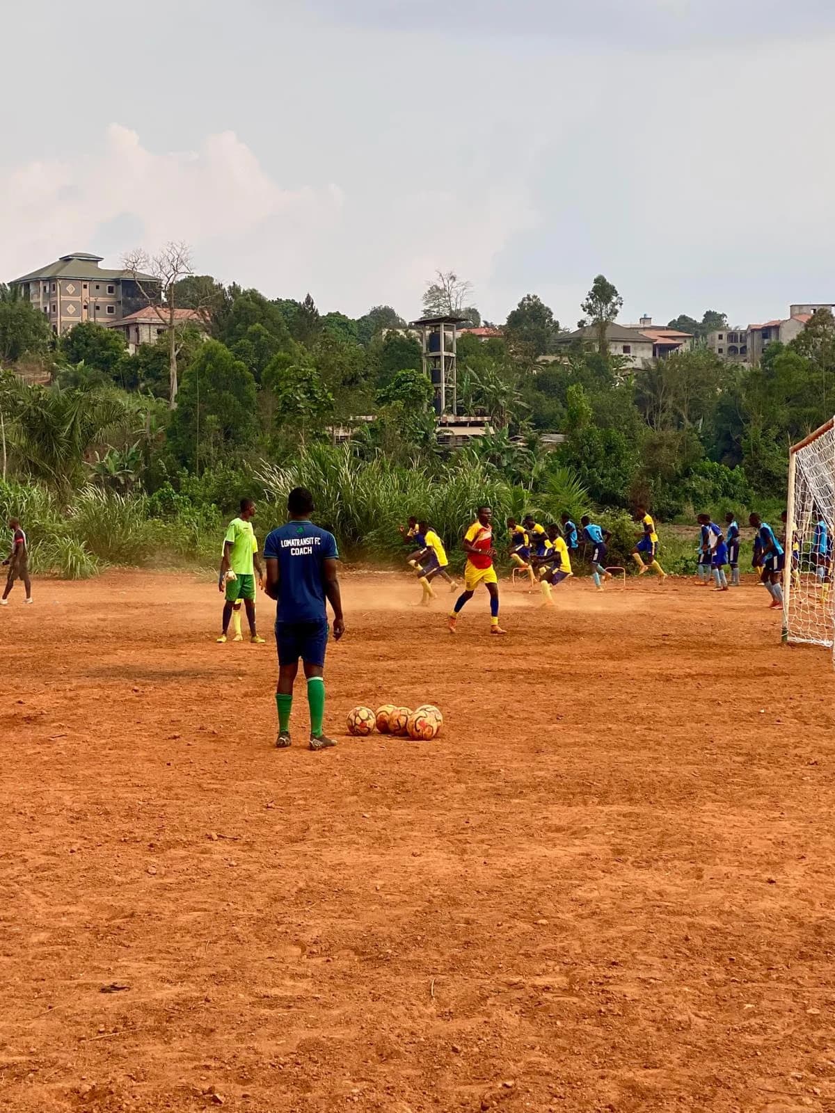 Photograph: Grassroots scouting around Yaounde in Cameroon