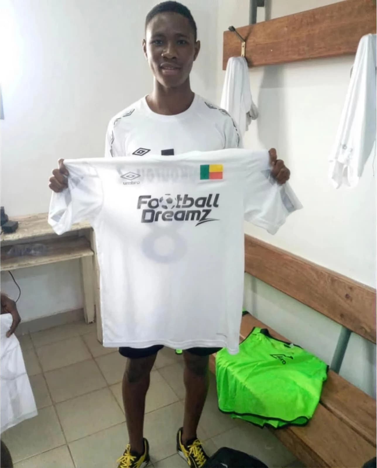 Photograph: Toukourou now represents Coton FC in Benin
